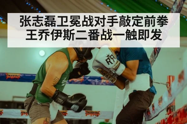 张志磊卫冕战对手敲定前拳王乔伊斯二番战一触即发